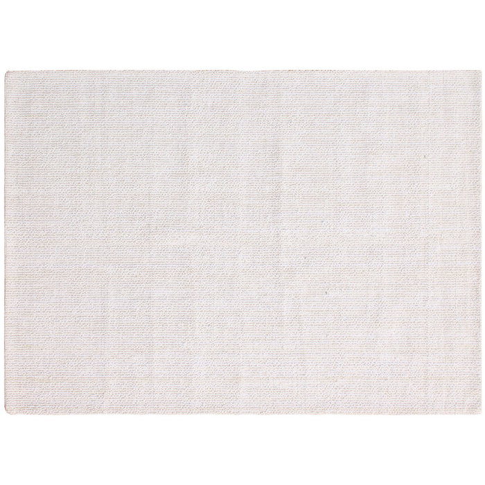 DKD Home Decor Alfombra de Lana Hecha a Mano 140x200 cm Crudo