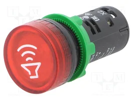 Schneider Electric Harmony XB5 Señalizador de Sonido 22mm 24V AC/DC