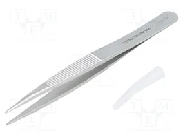 LINDSTRÖM Pinza de punta de aguja rectos 120mm