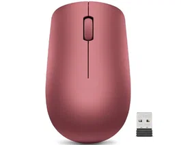 Lenovo 530 Ratón Ambidiestro RF Inalámbrico Óptico 1200 DPI para Oficina - Color Rojo