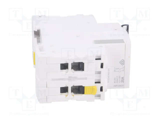 SCHNEIDER ELECTRIC Interruptor magnetotérmico iC60N 25A 1+N 400VAC 6kA