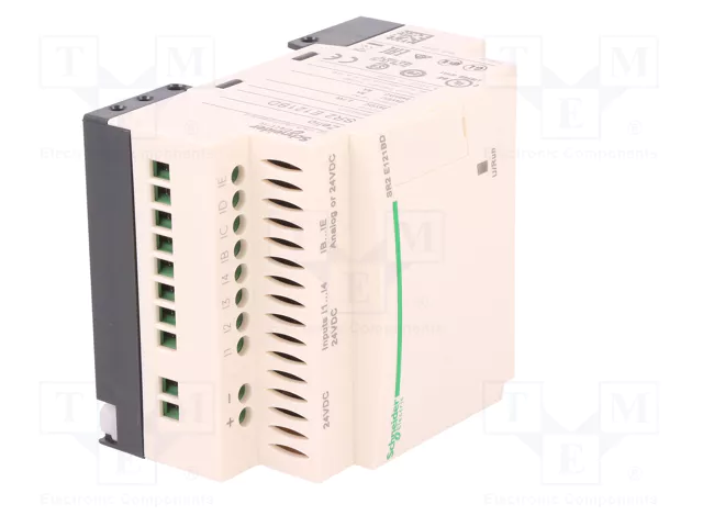 SCHNEIDER ELECTRIC Zelio Logic SR2E121BD Relé Programable Compact 24V DC SCHNEIDER ELECTRIC Zelio Logic SR2E121BD Relé Programable Compact 24V DC