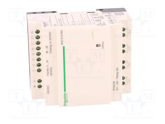 SCHNEIDER ELECTRIC Zelio Logic SR2E121BD Relé Programable Compact 24V DC SCHNEIDER ELECTRIC Zelio Logic SR2E121BD Relé Programable Compact 24V DC