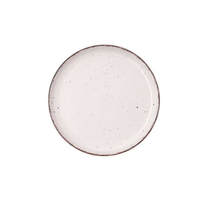 Plato Postre Cerámico Duna Quid 20x2,5 cm