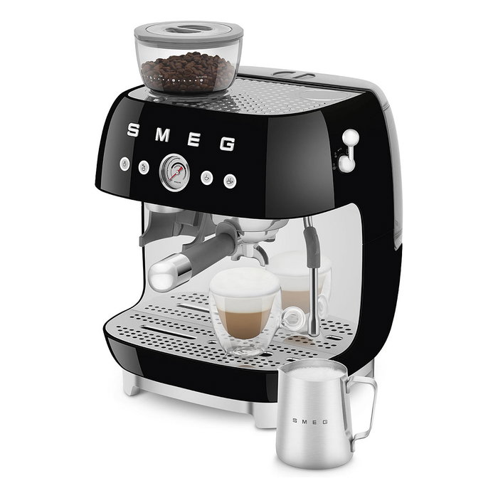 Smeg EGF03BLEU Máquina espresso 50s Style 2,4 L Molinillo integrado 1650 W Negro