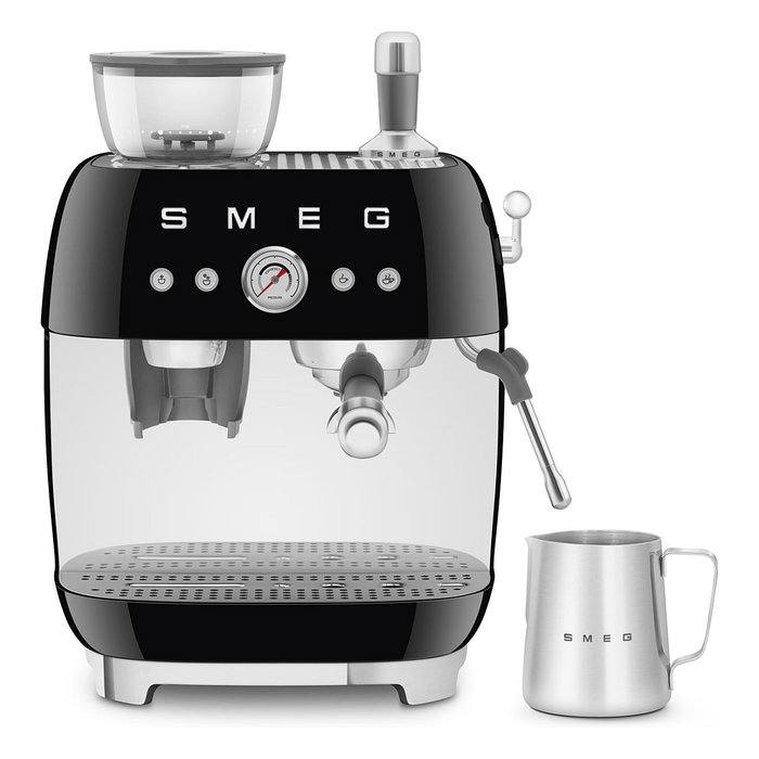 Smeg EGF03BLEU Máquina espresso 50s Style 2,4 L Molinillo integrado 1650 W Negro