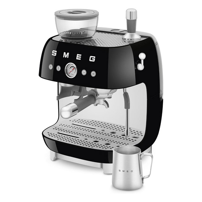 Smeg EGF03BLEU Máquina espresso 50s Style 2,4 L Molinillo integrado 1650 W Negro