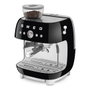 Smeg EGF03BLEU Máquina espresso 50s Style 2,4 L Molinillo integrado 1650 W Negro