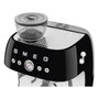 Smeg EGF03BLEU Máquina espresso 50s Style 2,4 L Molinillo integrado 1650 W Negro