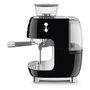 Smeg EGF03BLEU Máquina espresso 50s Style 2,4 L Molinillo integrado 1650 W Negro
