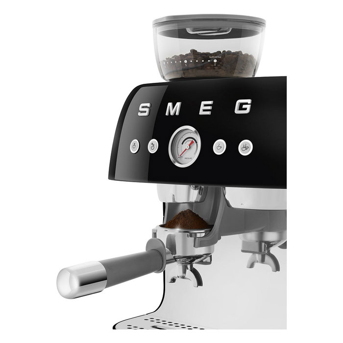 Smeg EGF03BLEU Máquina espresso 50s Style 2,4 L Molinillo integrado 1650 W Negro