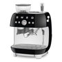 Smeg EGF03BLEU Máquina espresso 50s Style 2,4 L Molinillo integrado 1650 W Negro
