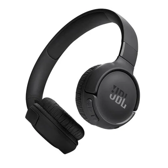 JBL Tune 525BT Auriculares Inalámbricos Bluetooth Diadema Supraaural con 57h Autonomía, USB-C y Micrófono para Llamadas/Música - Negro