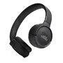 JBL Tune 525BT Auriculares Inalámbricos Bluetooth Diadema Supraaural con 57h Autonomía, USB-C y Micrófono para Llamadas/Música - Negro