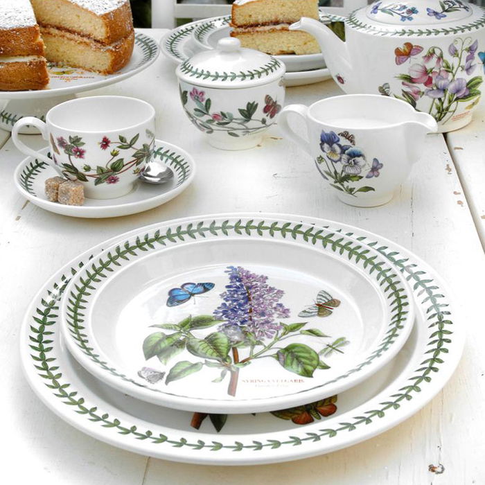 Portmeirion Plato de Postre Botanic Garden Diámetro 20 cm (6 Unidades)