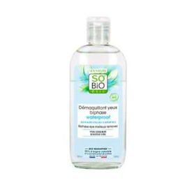 SO'BIO ETIC Desmaquillador Ojos Bifásico Waterproof 100ml Apto Veganos