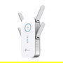 TP-Link RE655 Repetidor de Red WiFi, 1733 Mbps, Banda Dual 2.4GHz/5GHz, Gigabit Ethernet, 4 Antenas, Blanco