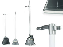 Arte Regal Set Recogedor y Cepillo Plata 26x100x20.5 cm (Set de 12)