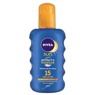 NIVEA SUN Protege & Hidrata Spray Solar SPF 15 200 ml NIVEA SUN Protege & Hidrata Spray Solar SPF 15 200 ml