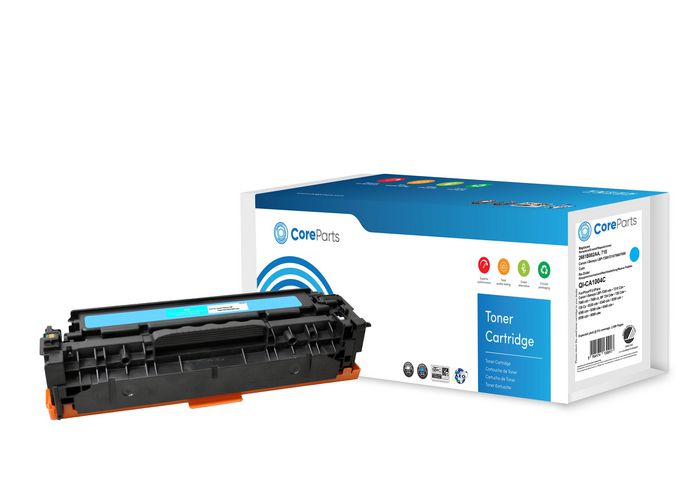 CoreParts Cartucho de Tóner Cian 2661B002AA para Canon I-Sensys LBP-7200/7210/7660/7680 CoreParts Cartucho de Tóner Cian 2661B002AA para Canon I-Sensys LBP-7200/7210/7660/7680