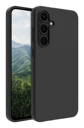 Samsung Galaxy S24 FE Funda Protectora 17 cm (6.7") Negro con Carga Inalámbrica, Plástico Reciclado 100%, GLSFNIBL6500