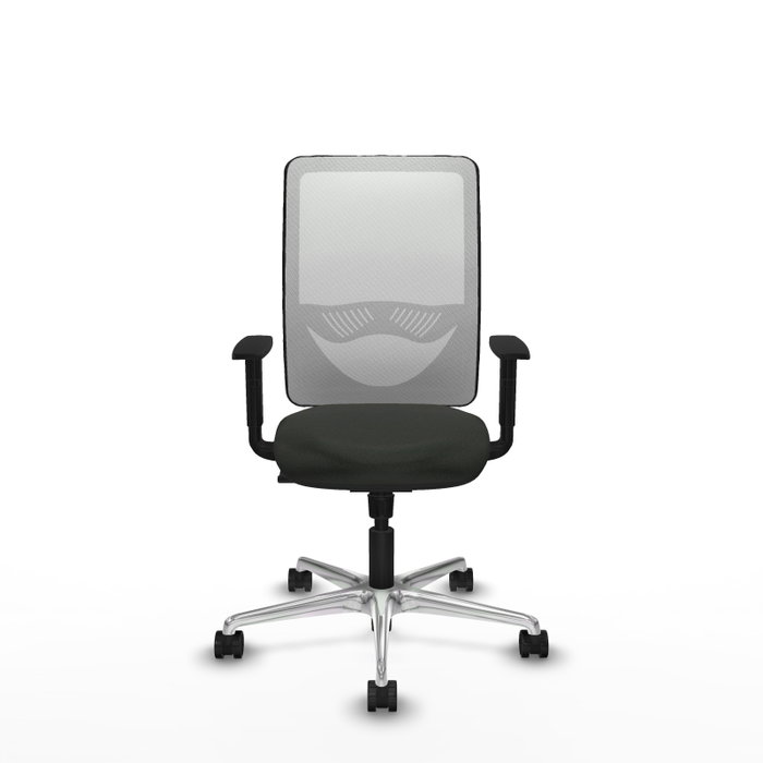 PIQUERAS Y CRESPO Silla de oficina Zulema con mecanismo Sincro, Negro y Blanco PIQUERAS Y CRESPO Silla de oficina Zulema con mecanismo Sincro, Negro y Blanco
