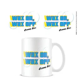 Pyramid Taza Karate Kid Cobra Kai 'Wax On, Wax Off' - Taza de cerámica para pulir cera, 315 ml