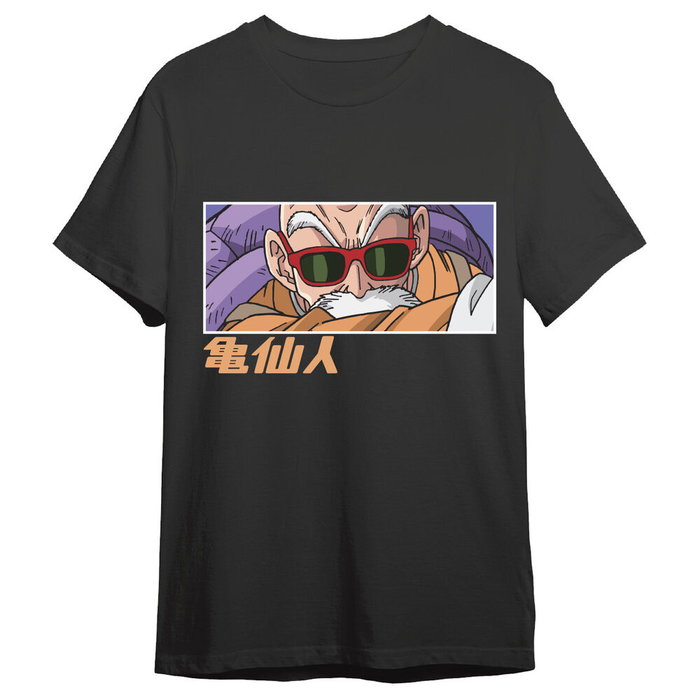 TOEI ANIMATION Camiseta Dragon Ball Super Adulto Estampado Kamesennin Eyes 100% Algodón Talla XL TOEI ANIMATION Camiseta Dragon Ball Super Adulto Estampado Kamesennin Eyes 100% Algodón Talla XL