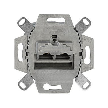 Rutenbeck UAE-Cat.6A iso-8/8 Up 0, Dosis, 2 x RJ45, Cat.6A Rutenbeck UAE-Cat.6A iso-8/8 Up 0, Dosis, 2 x RJ45, Cat.6A