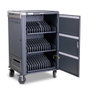 Phoenix Technologies Armario Carro de Carga CHGSTA36 para 36 Dispositivos hasta 15.6 Pulgadas, Carga Inteligente 65W, Seguridad y Ventilación