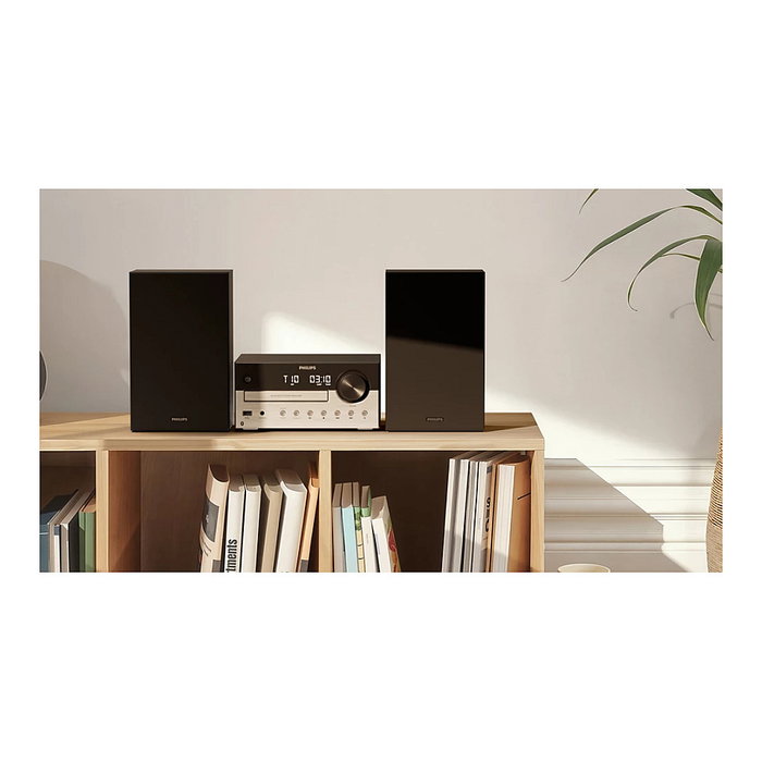 Philips TAM4205M2/12 Mini Sistema de Audio con Bluetooth 5.4 Philips TAM4205M2/12 Mini Sistema de Audio con Bluetooth 5.4