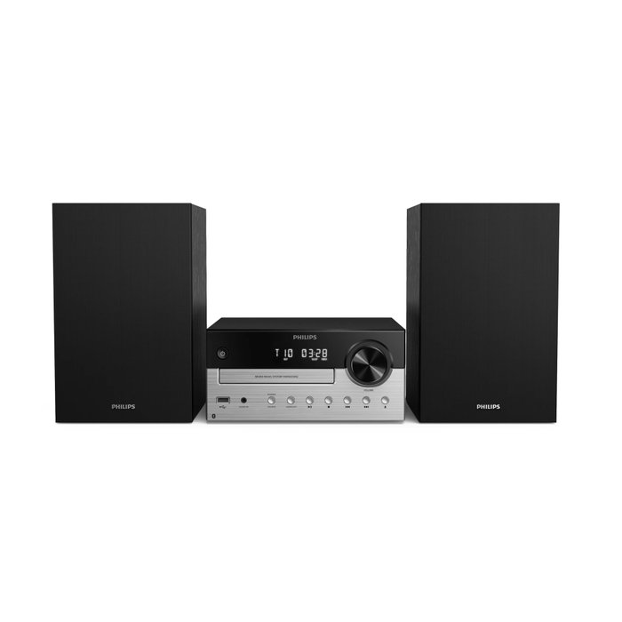 Philips TAM4205M2/12 Mini Sistema de Sonido con Bluetooth, CD y USB Philips TAM4205M2/12 Mini Sistema de Sonido con Bluetooth, CD y USB