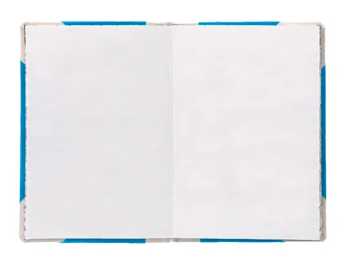 Fernandes Libro Cartone Cosido Din A6+ Liso 50 Hojas 100gr Azul