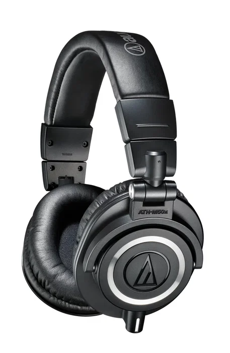 Audio-Technica ATH-M50X - Auriculares Cerrados de Diadema para Estudio Alámbricos - Circumaural, 15-28000 Hz, 38 Ω, Negro Audio-Technica ATH-M50X - Auriculares Cerrados de Diadema para Estudio Alámbricos - Circumaural, 15-28000 Hz, 38 Ω, Negro