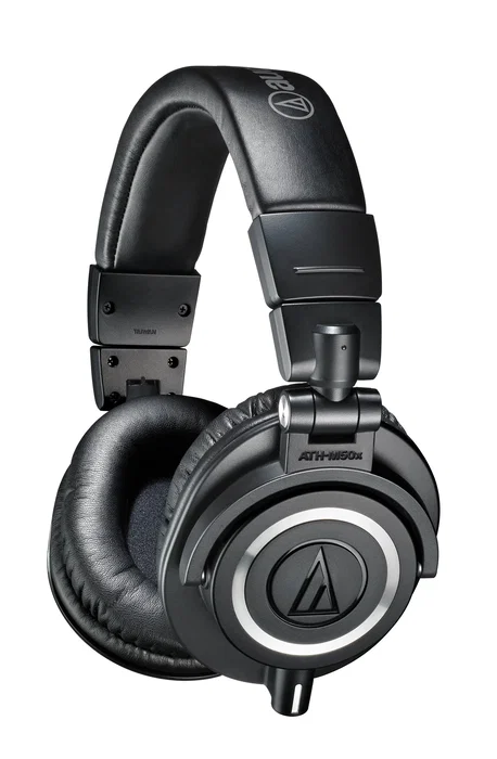 Audio-Technica ATH-M50X - Auriculares Cerrados de Diadema para Estudio Alámbricos - Circumaural, 15-28000 Hz, 38 Ω, Negro Audio-Technica ATH-M50X - Auriculares Cerrados de Diadema para Estudio Alámbricos - Circumaural, 15-28000 Hz, 38 Ω, Negro