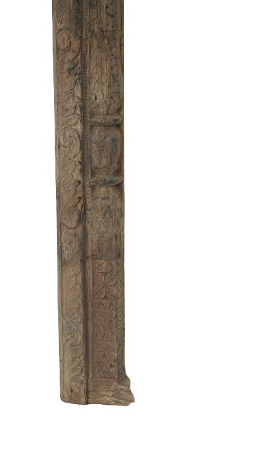 DKD Home Decor Arco Antique doors Natural Teca 12 x 305 x 160 cm