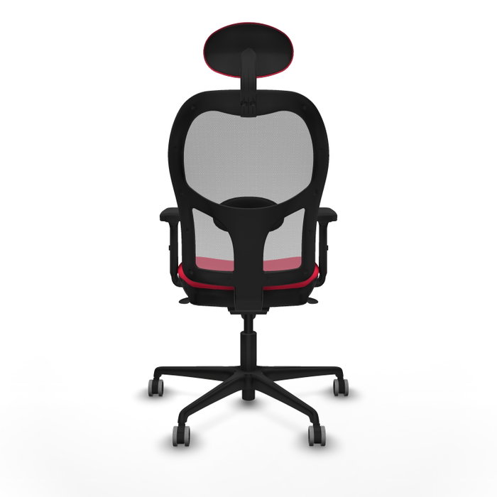 PIQUERAS Y CRESPO Silla de oficina Jorquera Rojo/Gris PIQUERAS Y CRESPO Silla de oficina Jorquera Rojo/Gris