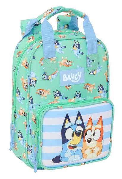 Safta Mochila Infantil Bluey Sisters 20x28x8 cm