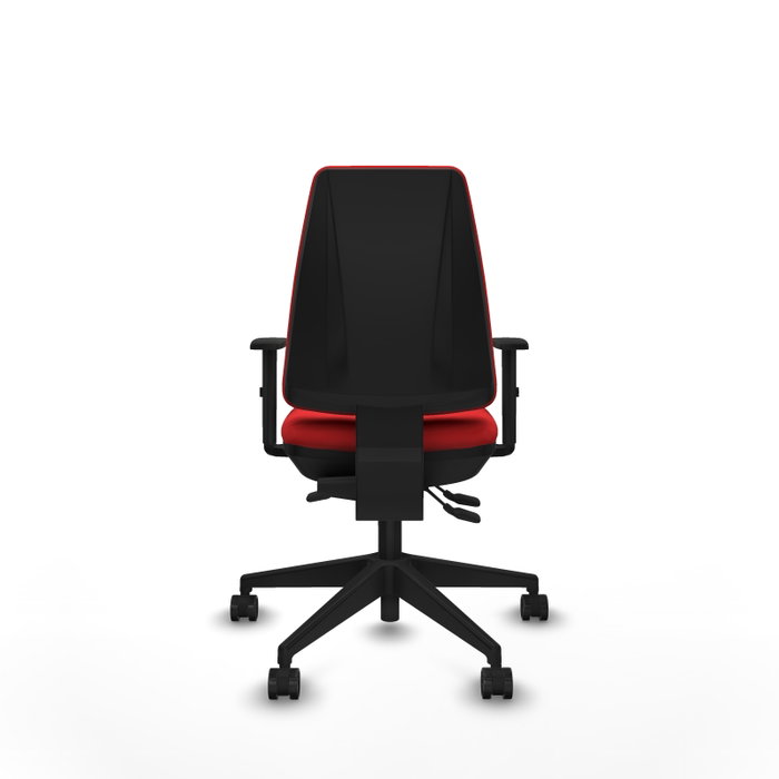 PIQUERAS Y CRESPO Silla de oficina Elche Rojo con mecanismo Asincro PIQUERAS Y CRESPO Silla de oficina Elche Rojo con mecanismo Asincro