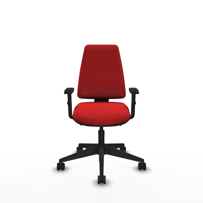 PIQUERAS Y CRESPO Silla de oficina Elche Rojo con mecanismo Asincro PIQUERAS Y CRESPO Silla de oficina Elche Rojo con mecanismo Asincro