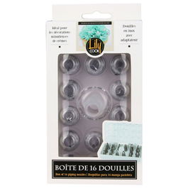 Lily Cook Juego De 16 Boquillas Para Decoración De Repostería