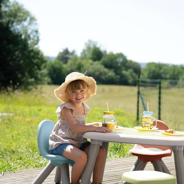 Smoby Silla Verde - Triciclo con Pedal, Respaldo, para +18 Meses, Plástico