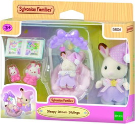 Sylvanian Families: Conejo Chocolate Conjunto Sueños dulces