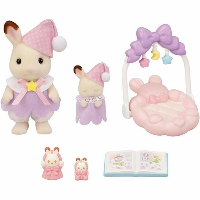 Epoch Toys Sylvanian Families: Conejo Chocolate Conjunto Sueños dulces