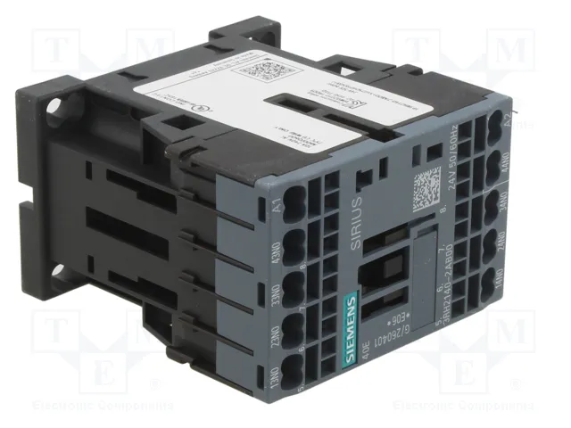 SIEMENS 3RH2140-2AB00 Contactor 4-polar NO x4 24VAC 10A