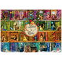 Educa Puzzle 3000 19946 Estantería de Libros con Labores Bucólicas 120 x 85 cm
