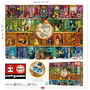 Educa Puzzle 3000 19946 Estantería de Libros con Labores Bucólicas 120 x 85 cm