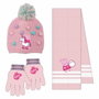 Cerdá Conjunto de Gorro, Guantes y Bufanda Peppa Pig