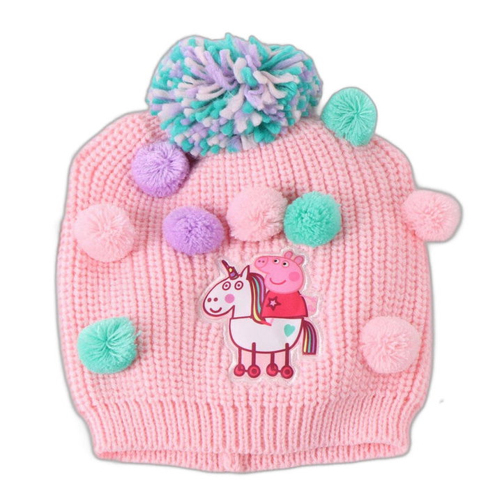 Cerdá Conjunto de Gorro, Guantes y Bufanda Peppa Pig