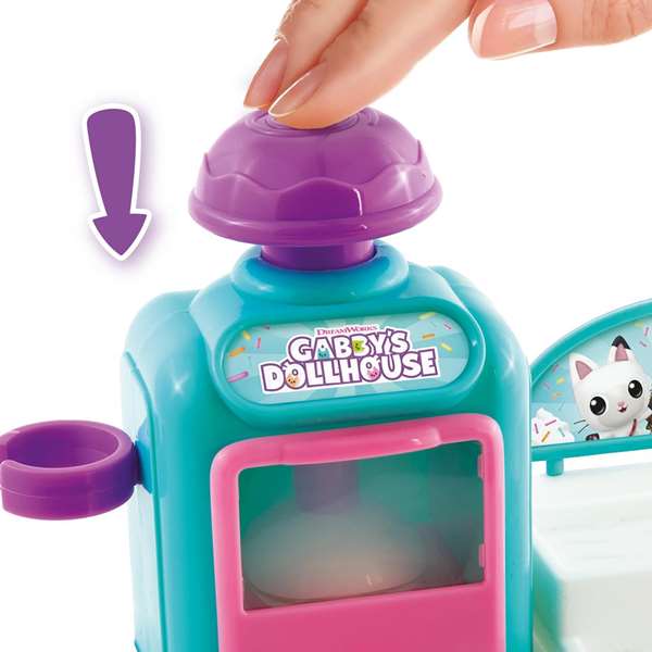 Canal Toys Juego de Plastilina Pastelería Casa de Muñecas de Gabby con Moldeos y Accesorios para Niños 3+ Años